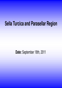 Sella Turcica and Parasellar Region(蝶鞍和鞍旁区病变影像诊断)