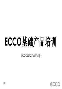 ECCO基础产品培训