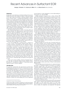 SPE-115386-PA-Recent Advances in Surfactant EOR