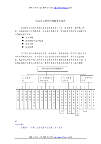 SAP供应商综合评价指标体系设计