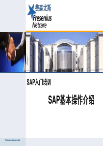 SAP入门基本操作培训