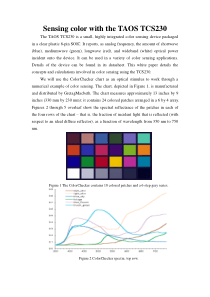 基于TCS230颜色传感器的色彩识别器的设计 外文翻译