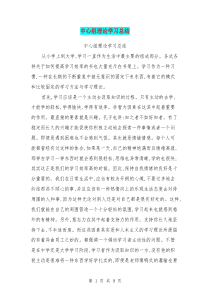 中心组理论学习总结(最新篇)