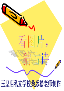 《鸟鸣涧》课件ppt