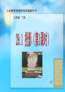 29.1投影(第一课时)课件