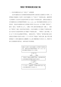 智能卡管理制度实施方案