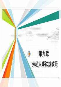 第九章劳动人事法规政策