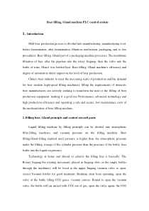 PLC-外文翻译-外文文献-英文文献-啤酒灌装、压盖机PLC控制系统