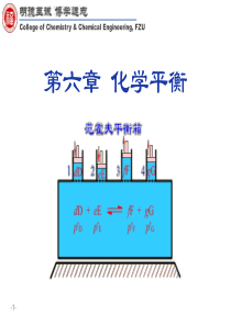 7.福州大学物理化学课件化学平衡