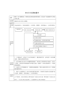 油库现场应急处置卡2017模版