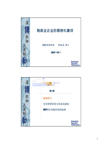 德勤-制造业企业的信息化建设