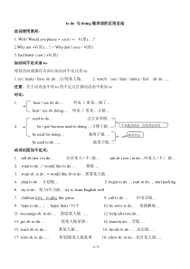 to--do--与doing做宾语的区别总结