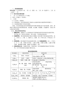 高中化学选修5知识点整理