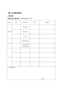 d基础钢筋施工方案