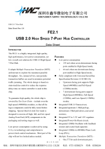 FE2.1 Data Sheet