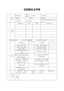 住院病历点评