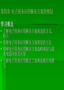 第四章_电子商务应用解决方案的规划