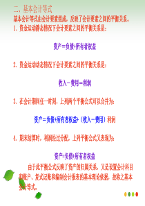 第2章 会计科目和会计账户