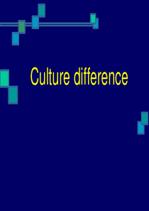 culture difference