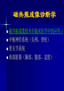 磁共振成像诊断学_正常头部