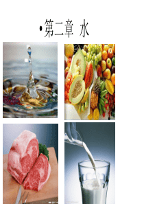 食品化学第二章 水