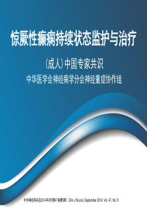 癫痫持续状态中国专家共识