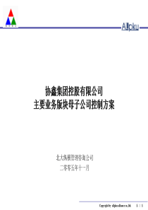 1-协鑫集团控股有限公司主要业务版块母子公司控制方案-终稿