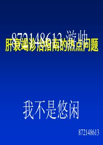 肝衰竭诊治指南的热点问题