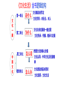 2018高三一轮复习第一课 文化与社会