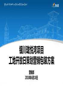 珑悦湾项目工地开放策划包装方案(1)