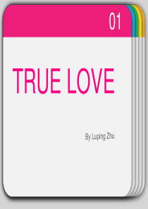 True Love英语课程PPT