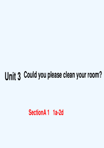 英语人教版八年级下册unit3sectionA1