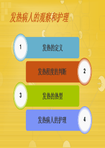 发热病人的观察和护理-PPT文档资料