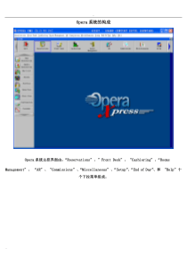 OPERA系统操作