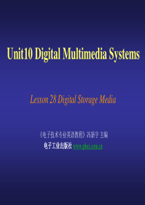 Lesson 28 Digital Storage Media电子技术专业英语教程