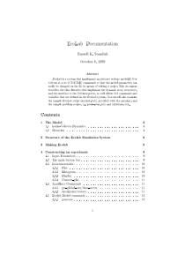 EcoLab Documentation