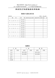 委托代订饭店客房合同表格--121588121