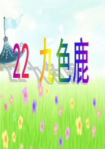 22课《九色鹿》