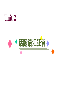 新人教版高三英语一轮(阅读写作话题)必修6：Unit-2