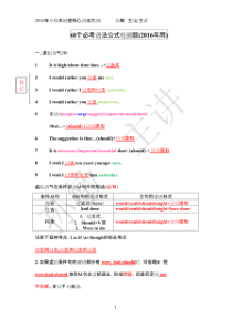 68个专升本英语语法点完美版