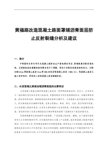 马鞍山市中考满分作文-混凝土路面罩铺沥青路面防止反射裂缝分析及建议1