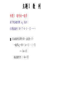 高中数学-数列及其极限范例例题