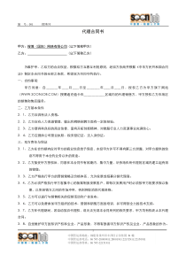 搜博(国际)网络有限公司代理合同