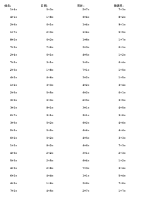 一年级幼儿园10以内加法题5000道题-50页