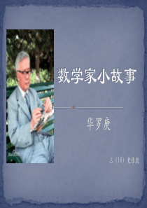 数学家华罗庚的故事