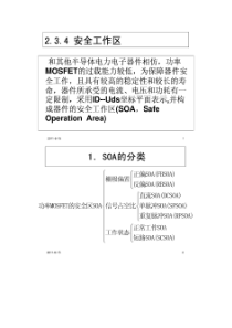 MOSFET安全工作区(SOA)介绍