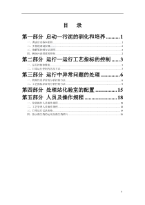 污水处理厂调试方案、故障解决