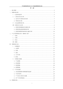 时装服饰有限公司年度品牌营销规划方案DOC