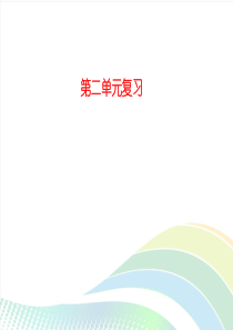 2017-2018学年人教版八年级道德与法治上册课件：第二单元复习 (共16张PPT)