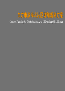 东方市滨海北片区详细规划方案